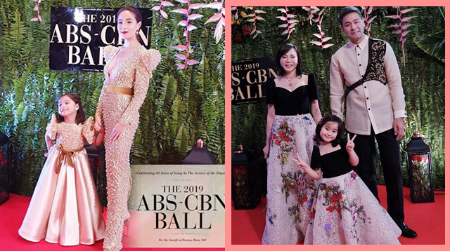 ABS CBN Ball 2019 Twinning Gorgeous Moms and Family Fashion