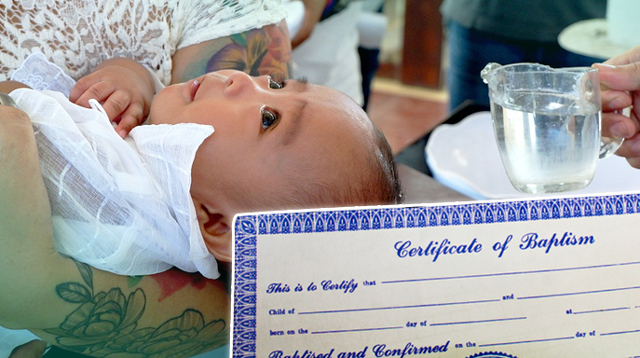 How To Obtain A Copy Of Your Child s Baptismal Certificate