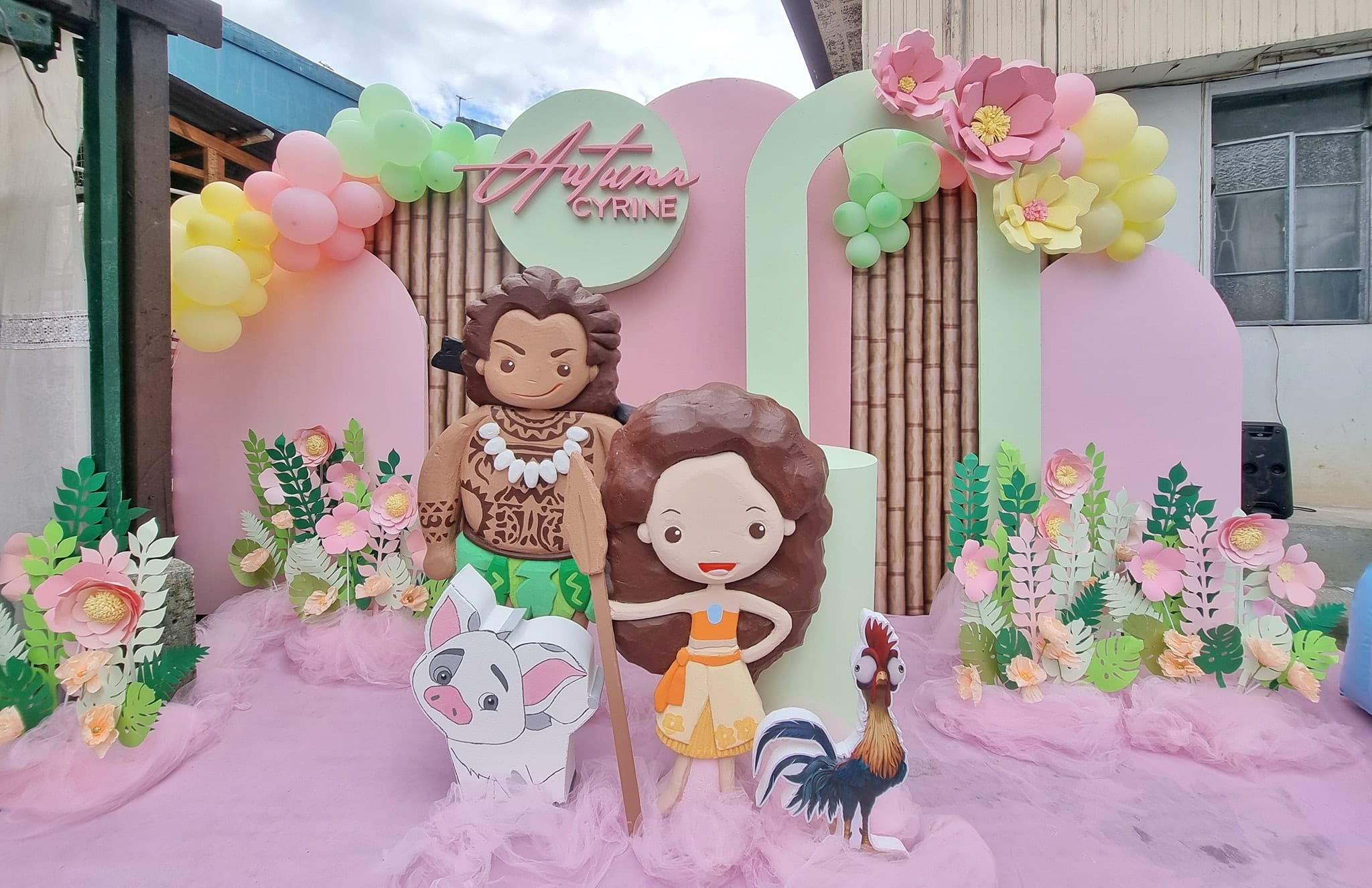Moana-themed birthday party