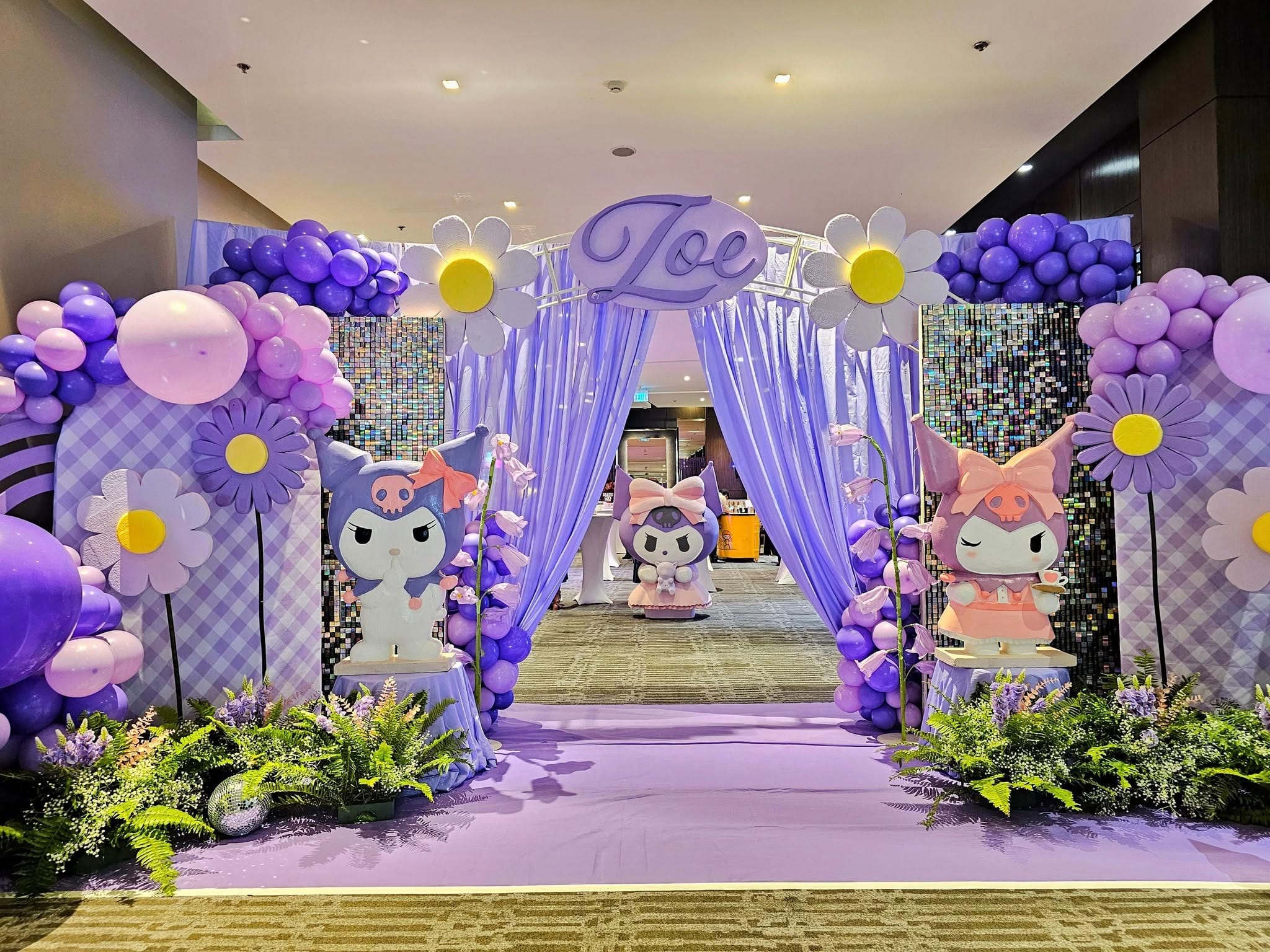 Kuromi-themed birthday party