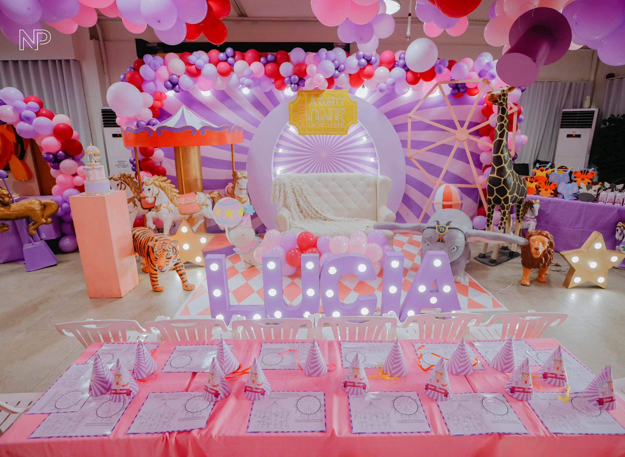 Carnival-themed party