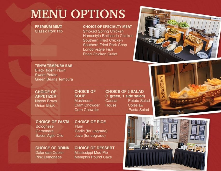 RACKS Menu