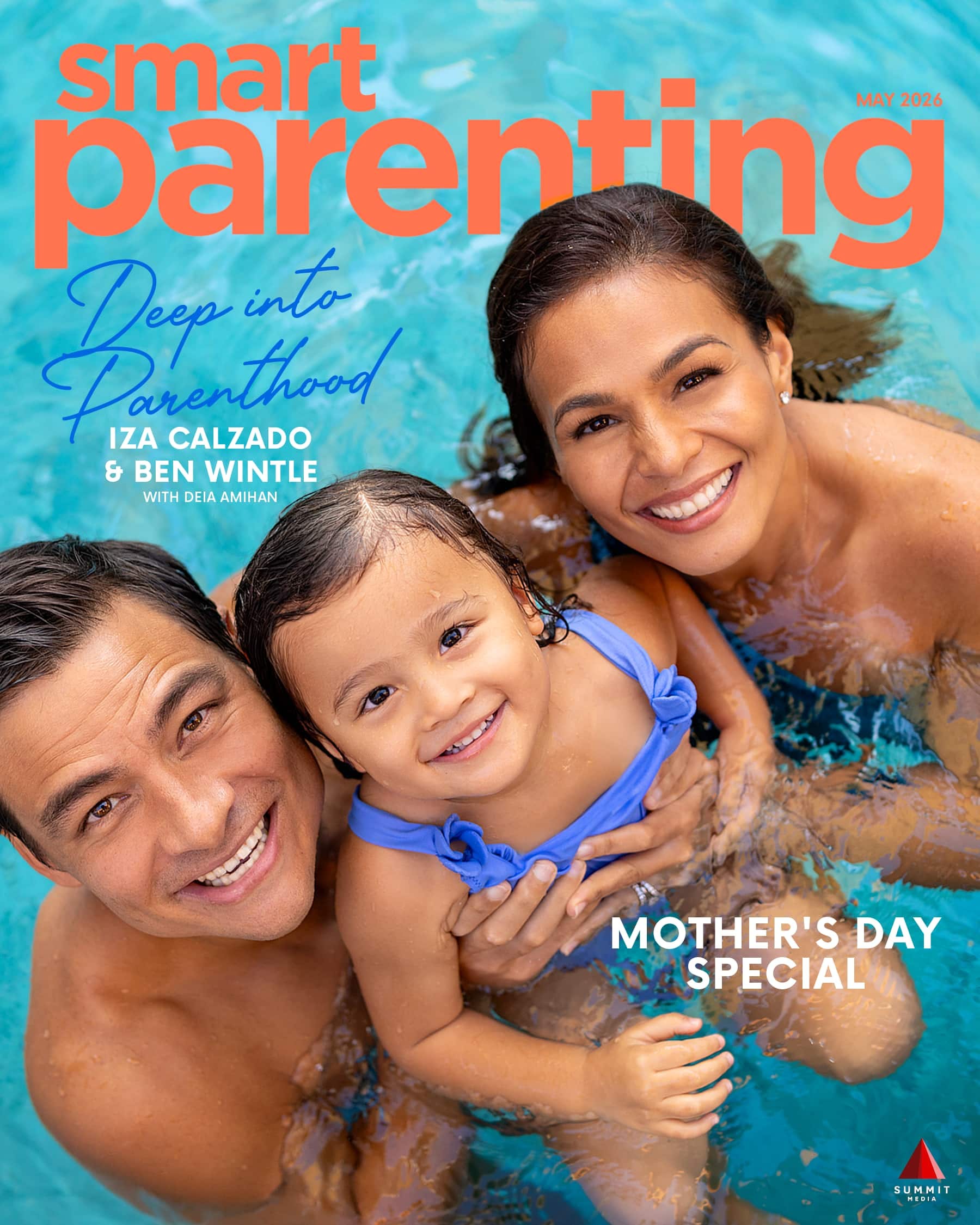 Smart Parenting May 2026 cover Iza Calzado