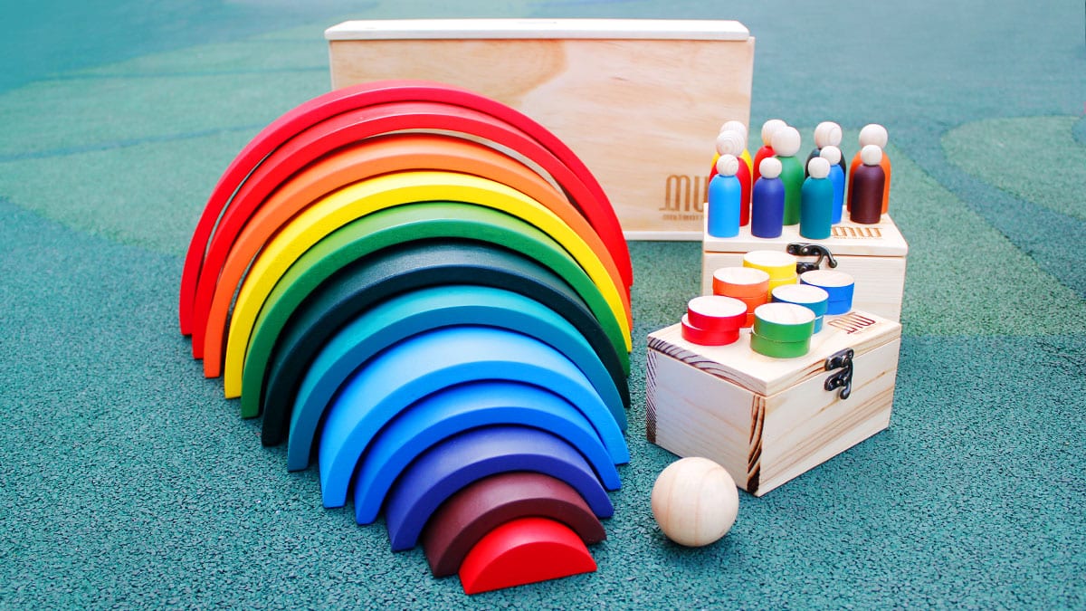 This Mom Uses Her Background as a Pediatrician to Create Wooden Toys for Child-Led Play