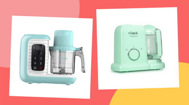 Baby Food Maker Baby Food Processor Blender Grinder Steamer Cooks & Blends  Healthy Homemade Baby Food in Minutes Self Cleans Touch Screen Con 