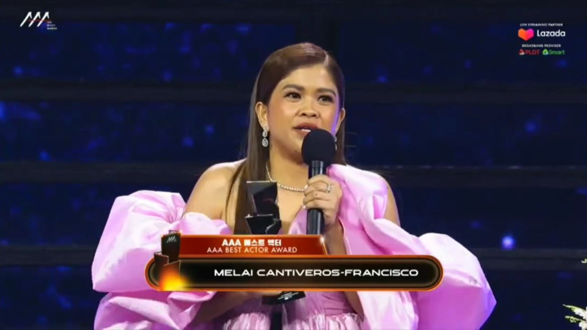 Melai Cantiveros' AAA 2023 Speech Is Showing Her Parent Era