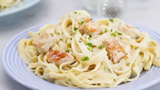 chicken alfredo pasta 