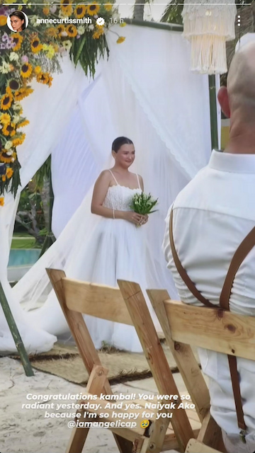 Angelica Panganiban, Gregg Homan's Second Wedding In Siargao