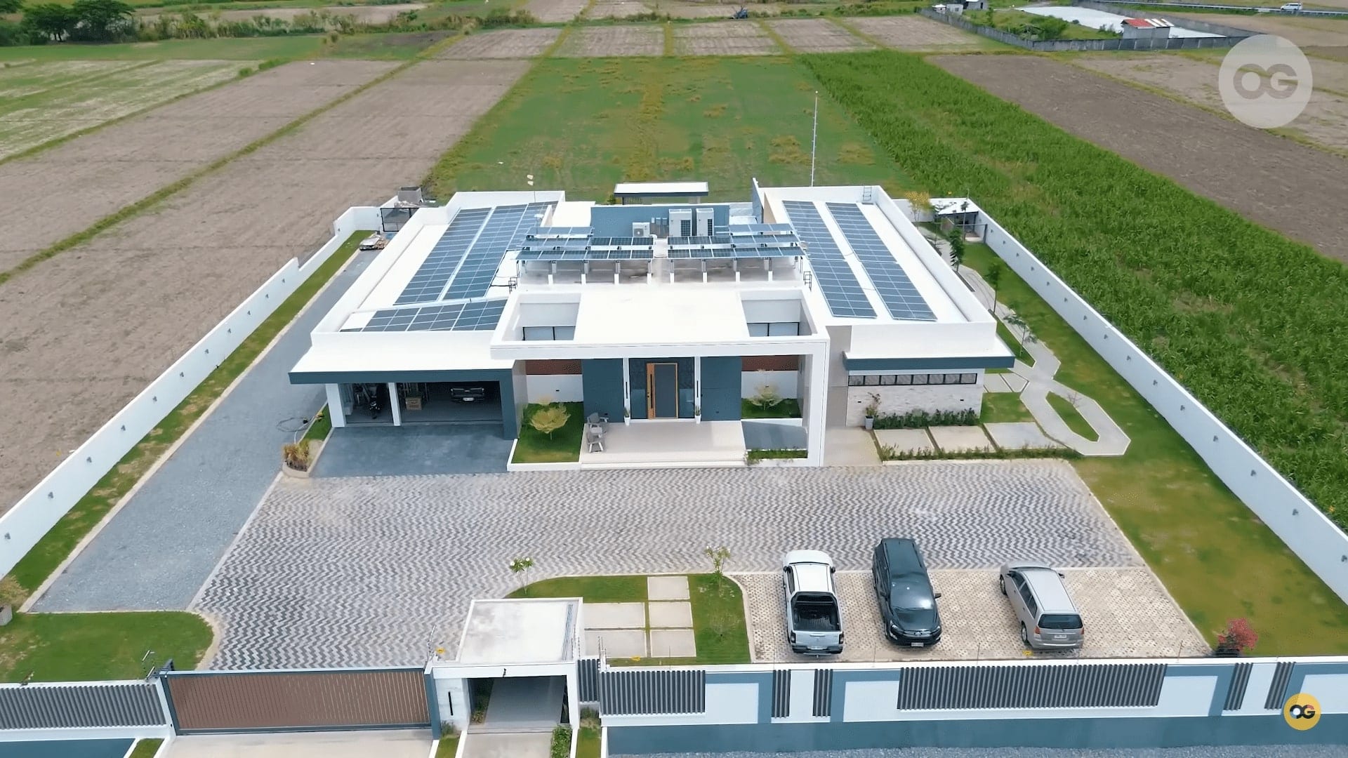 Cheryl and Jack Fischer's industrial home in Santa Maria, Pangasinan.