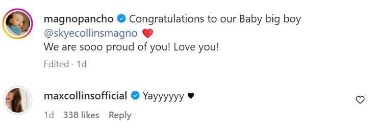 Max Collin's comment on Pancho Magno's post.