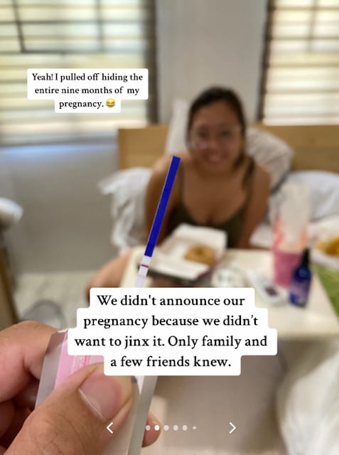 keeping pregnancy secret