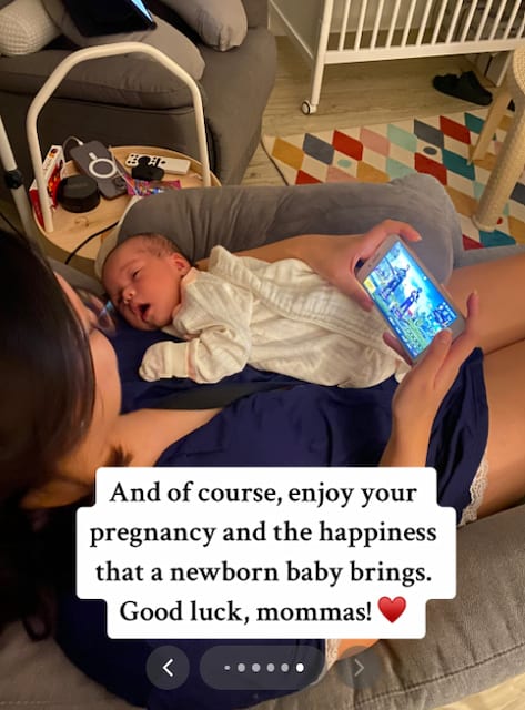 MOM WITH BABY PLAYING GAMES