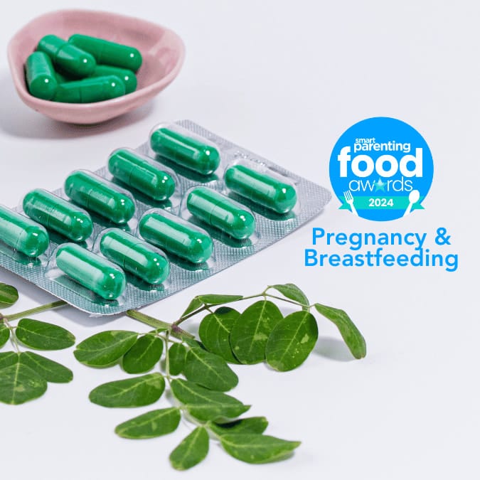 Smart Parenting Food Awards 2024 Pregnancy and Breastfeeding category, featuring malunggay capsules