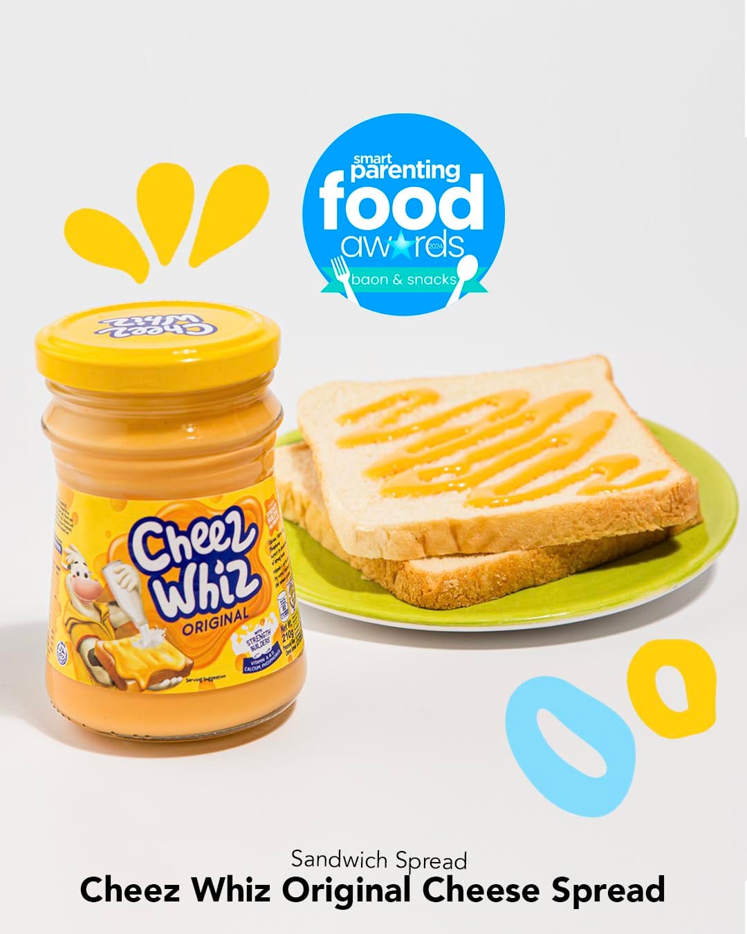 Smart Parenting Food Awards 2024 Baon Category Winner: cheez whiz