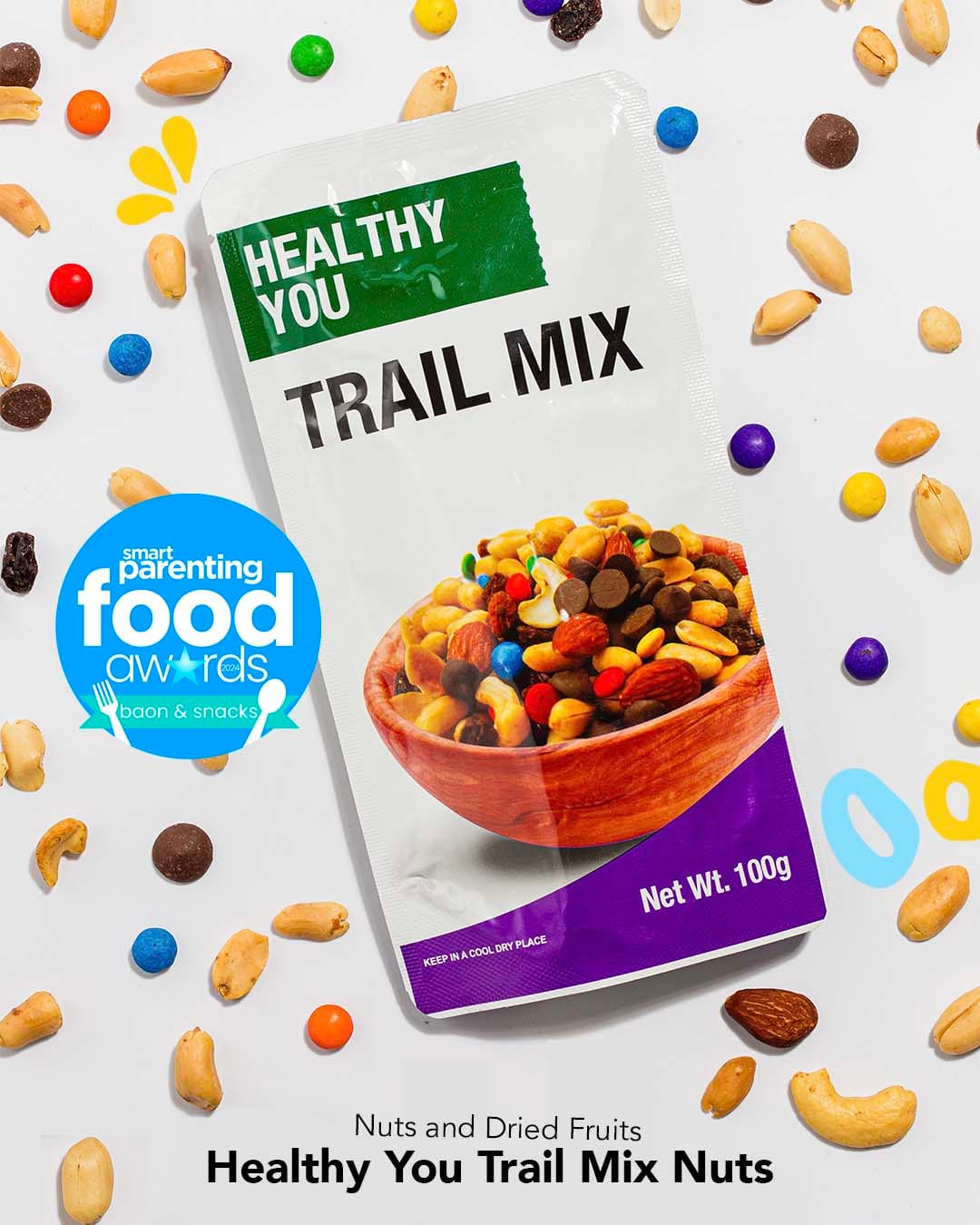 Smart Parenting Food Awards 2024 Baon Category Winner: healthy you trail mix