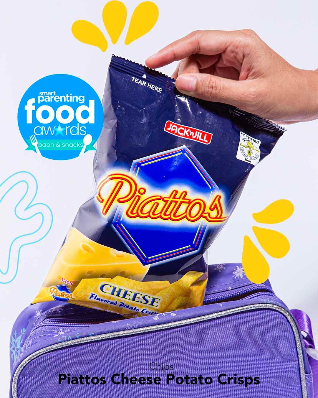 Smart Parenting Food Awards 2024 Baon Category Winner: piattos chips