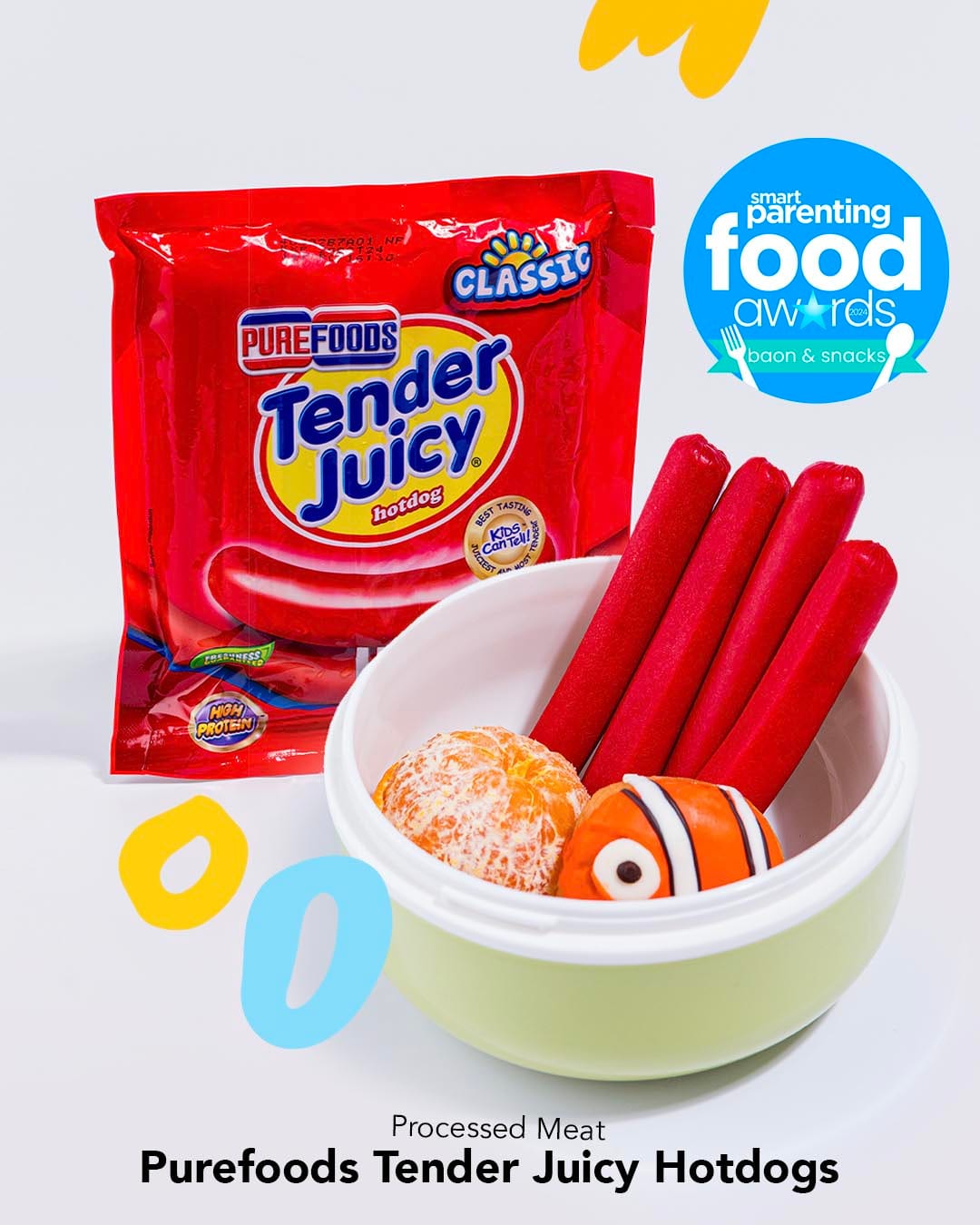 Smart Parenting Food Awards 2024 Baon Category Winner: purefoods tender juicy hotdogs
