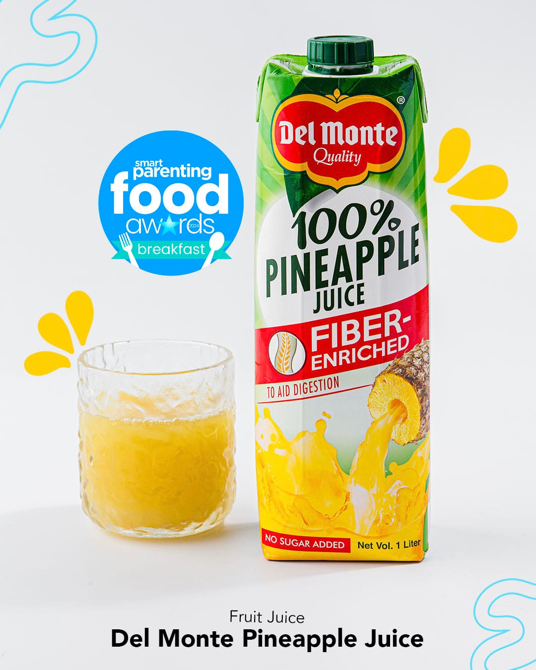 Smart Parenting Food Awards 2024 Breakfast Category Winner: Del Monte Pineapple Juice