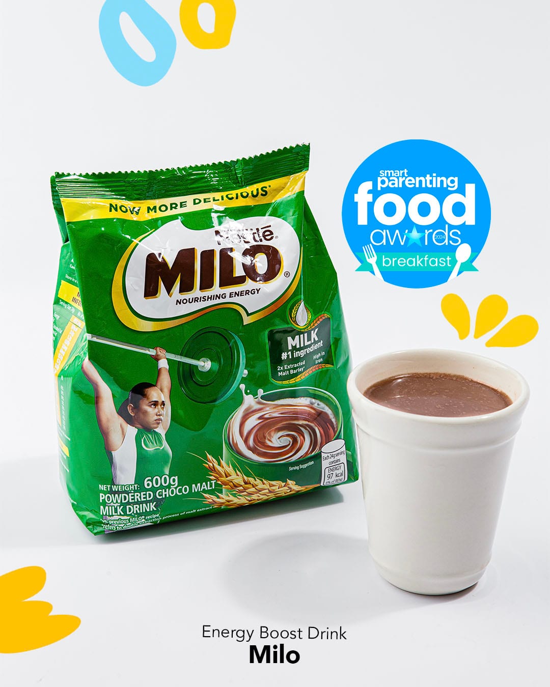 Smart Parenting Food Awards 2024 Breakfast Category Winner: Milo
