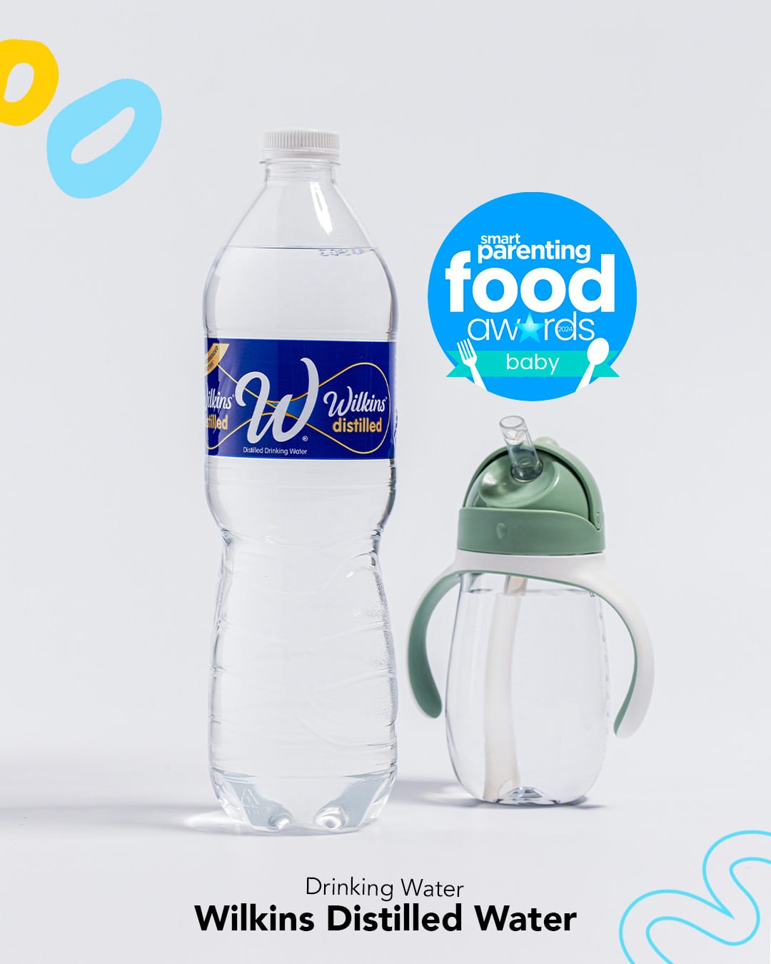 Smart Parenting Food Awards 2024 - Pregnancy & Breastfeeding Category Winner: Drinking water, wilkins distilled water
