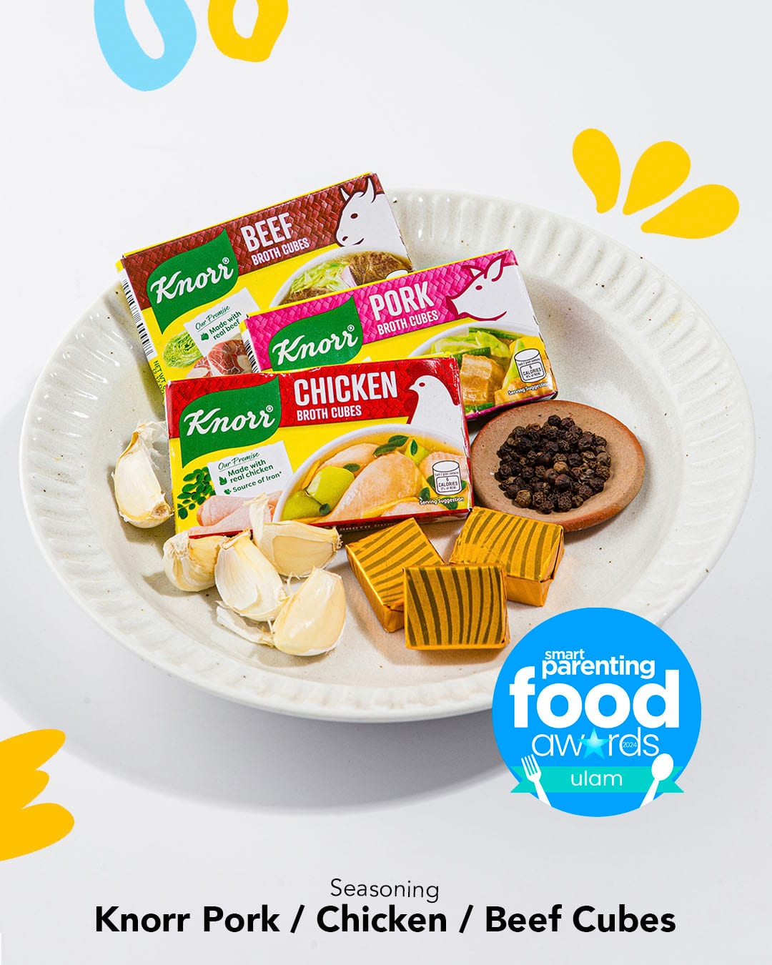 Smart Parenting Food Awards 2024 Ulam Category Winner: Knorr Chicken, Pork, Beef Cubes