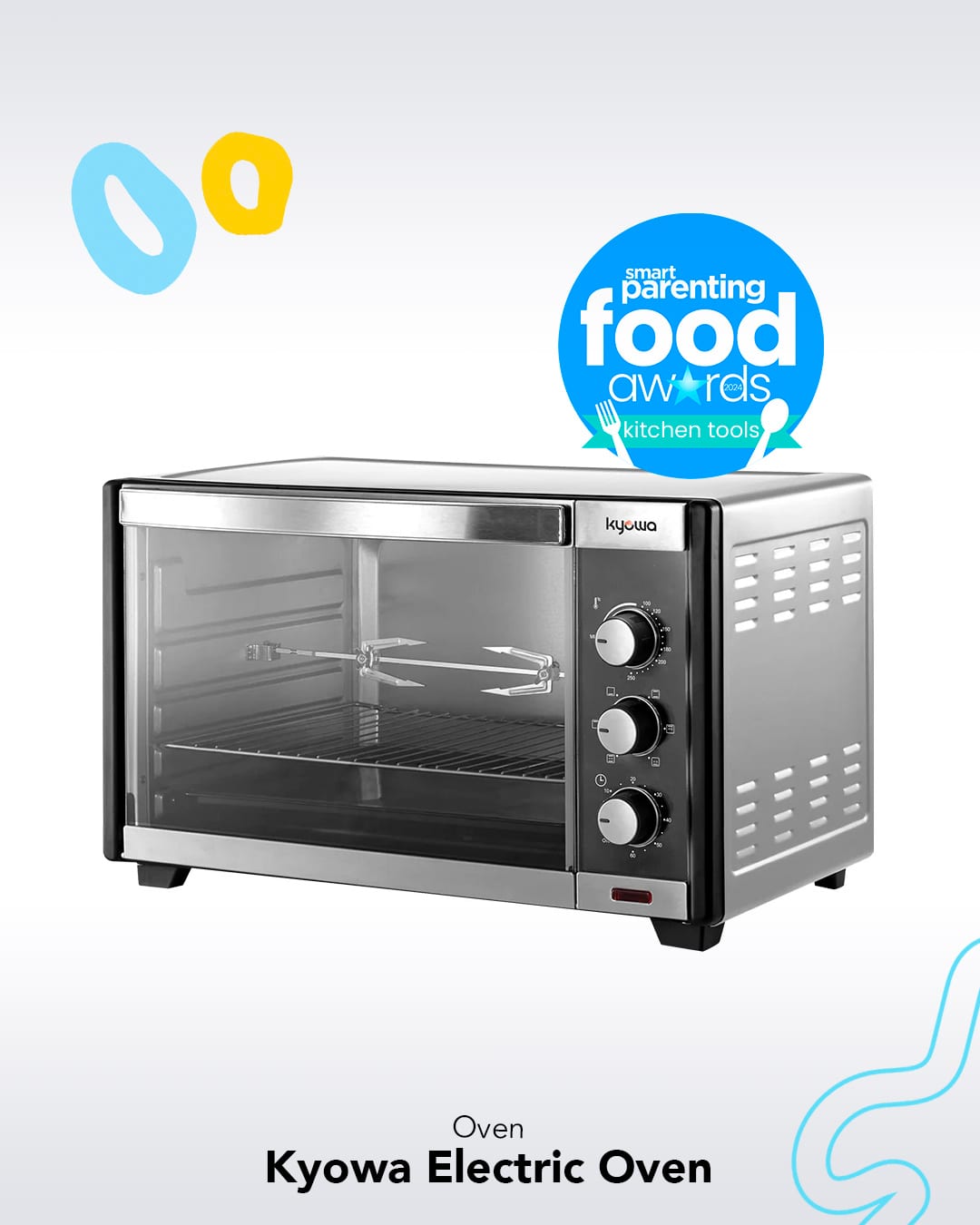 Smart Parenting Food Awards 2024 Kitchen Tools Category Winner: Kyowa Electric Oven