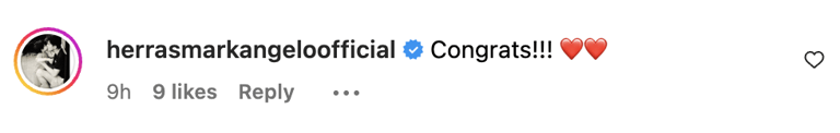 Mark Herras comment
