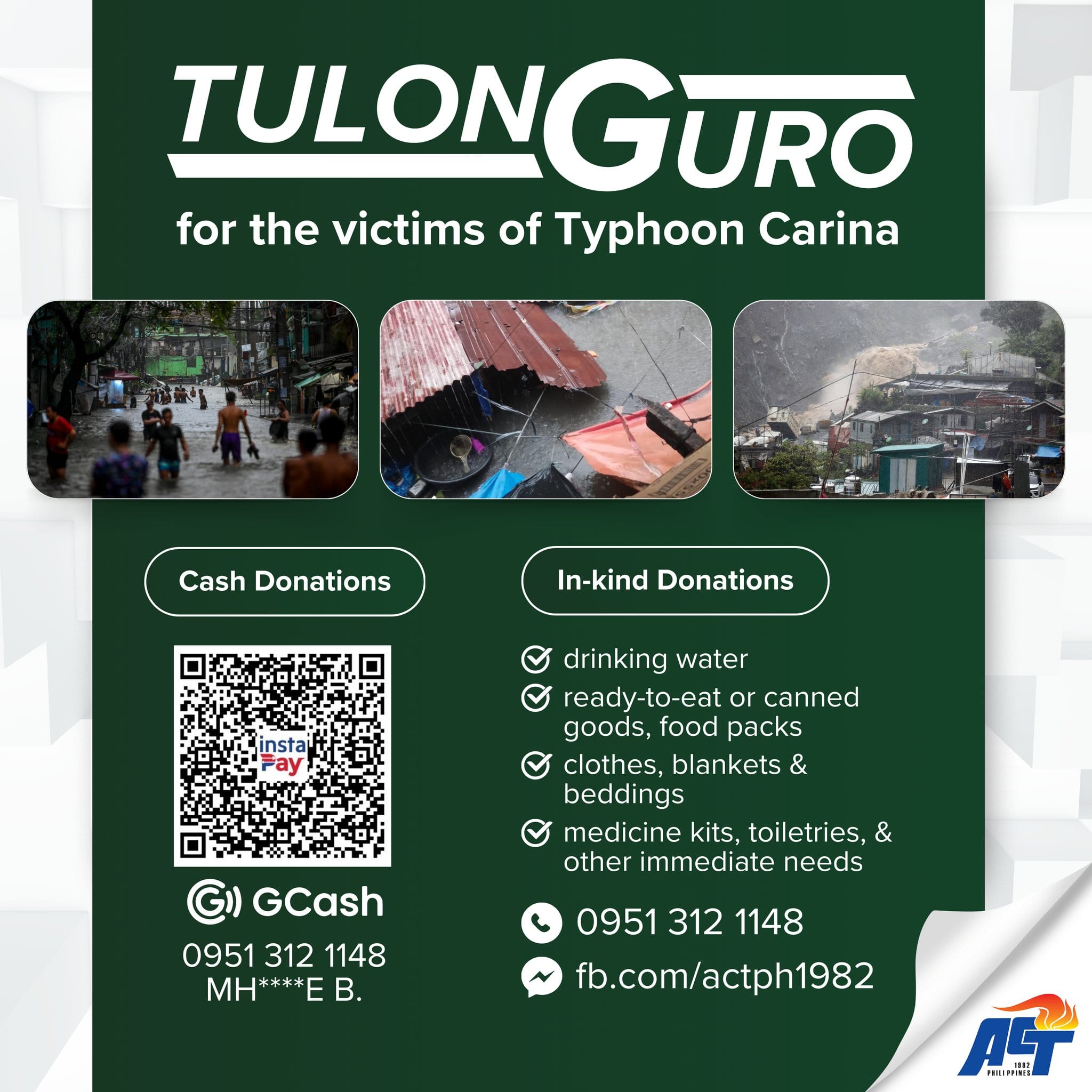 Alliance of Concerned Teachers-Philippines donation drive