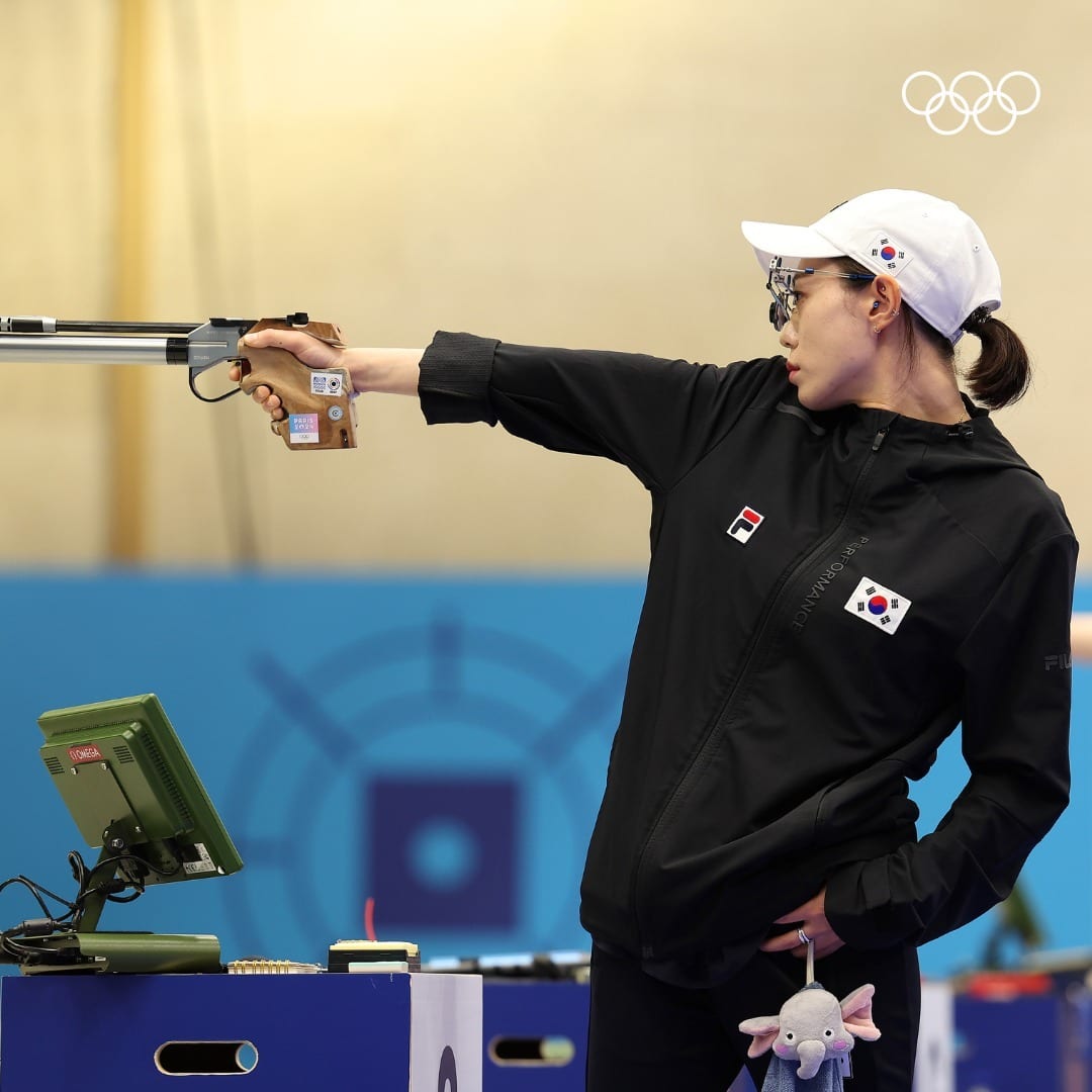 South Korea's Kim Yeji at the 2024 Olympics