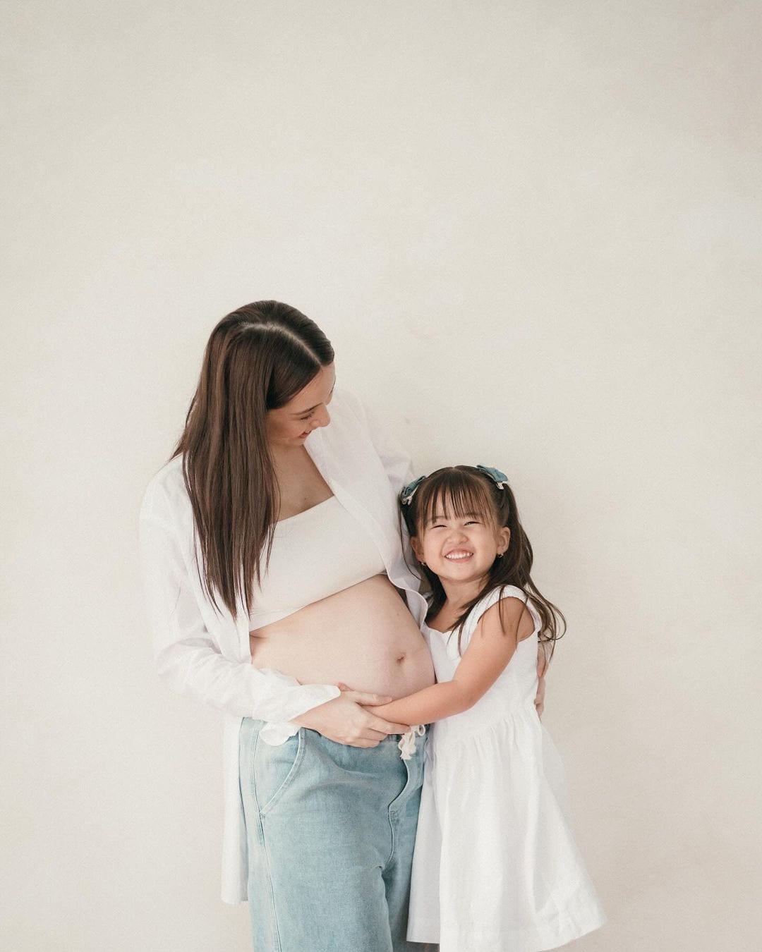 Sophie Albert and her daughter Avianna Celeste