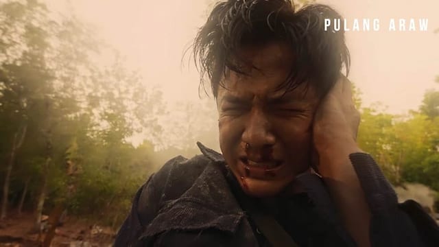 fighter hurt during war