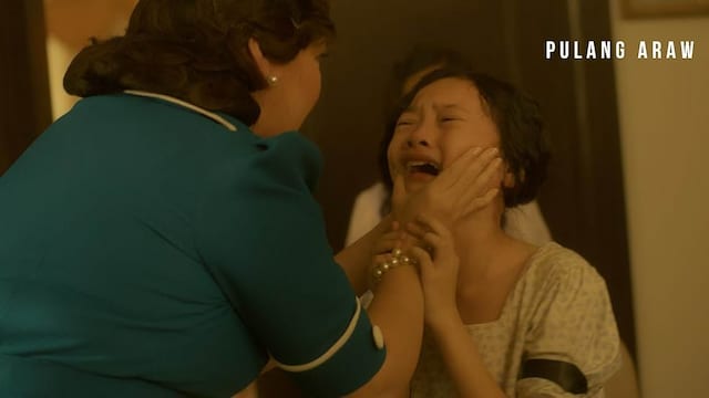 child being abused by stepmother