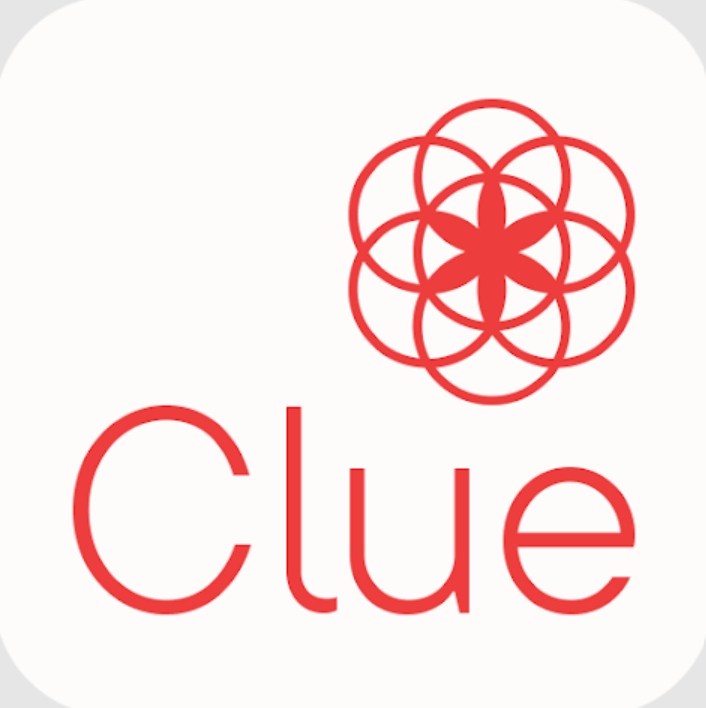 CLUE PERIOD TRACKER APP LOGO