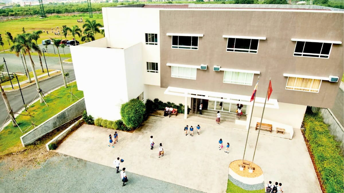 School facade