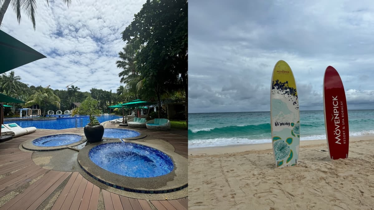 Movenpick Boracay pool and beach