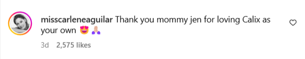 Carlene Aguilar's comment on Jennylyn Mercado's post