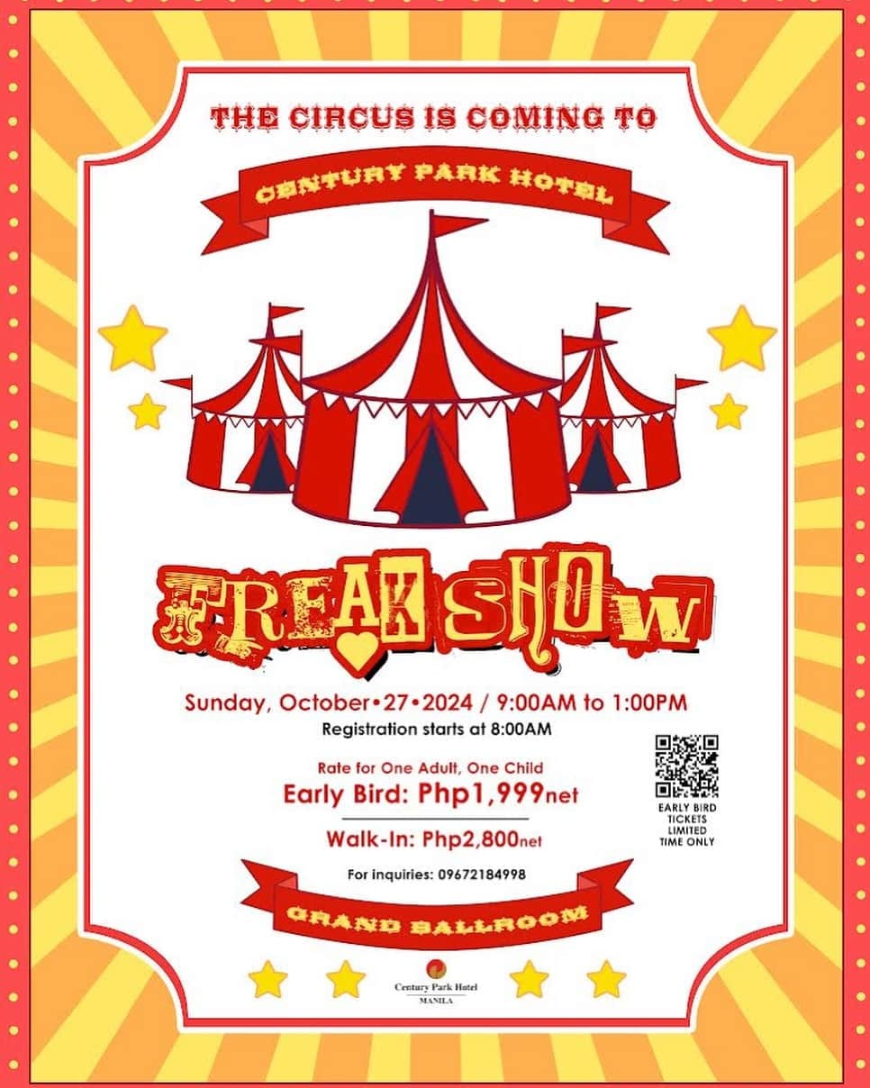 Century Park Hotel halloween poster