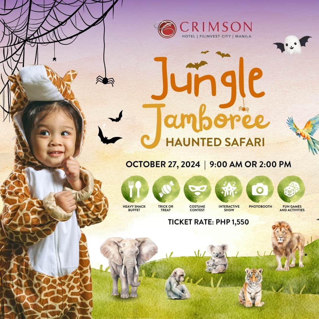 Crimson Hotel Filinvest City halloween poster