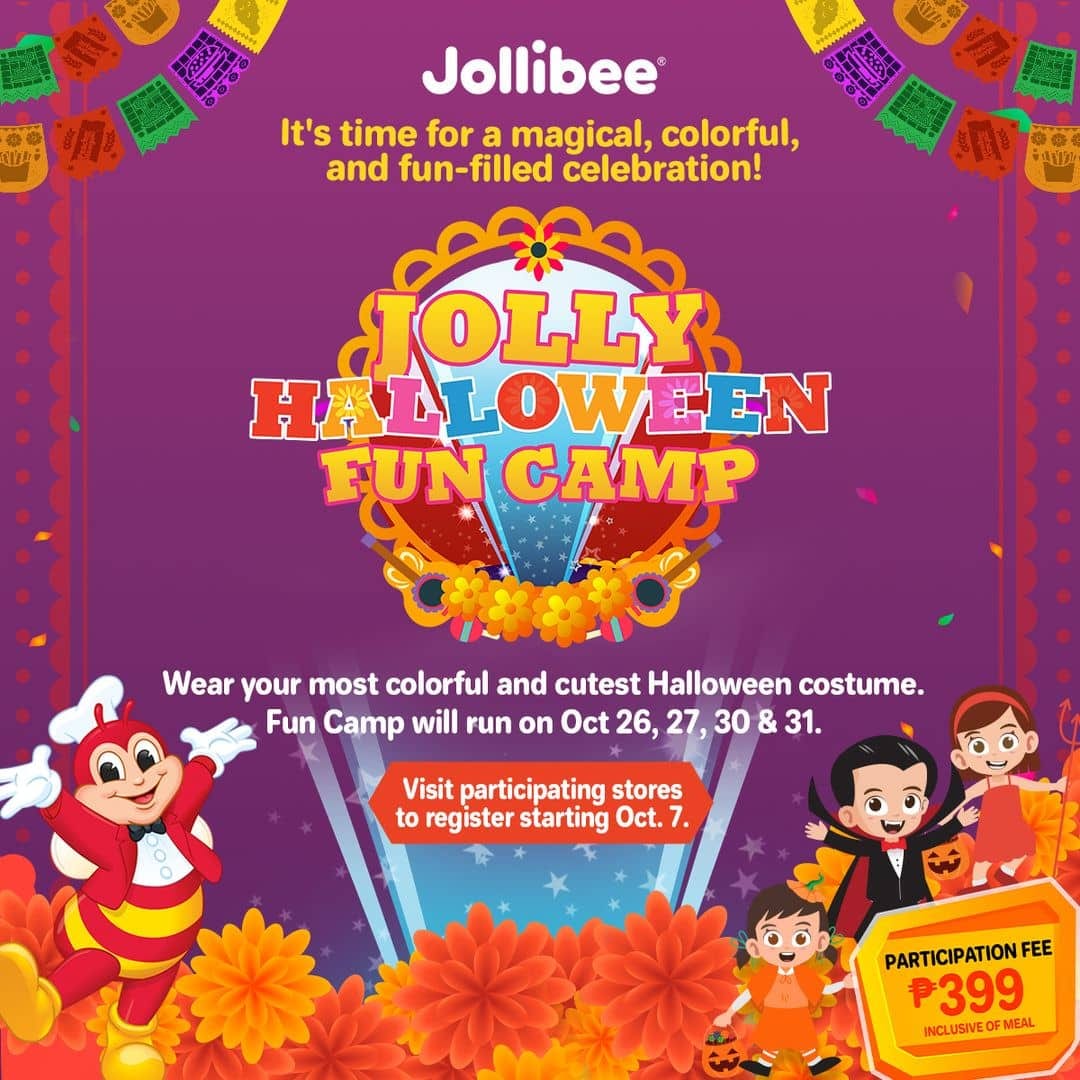 Jollibee Halloween poster