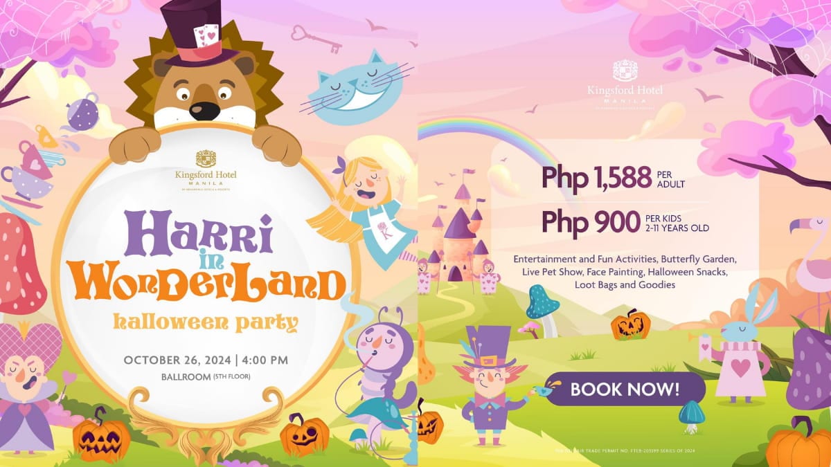 Kingsford Hotel Manila halloween poster