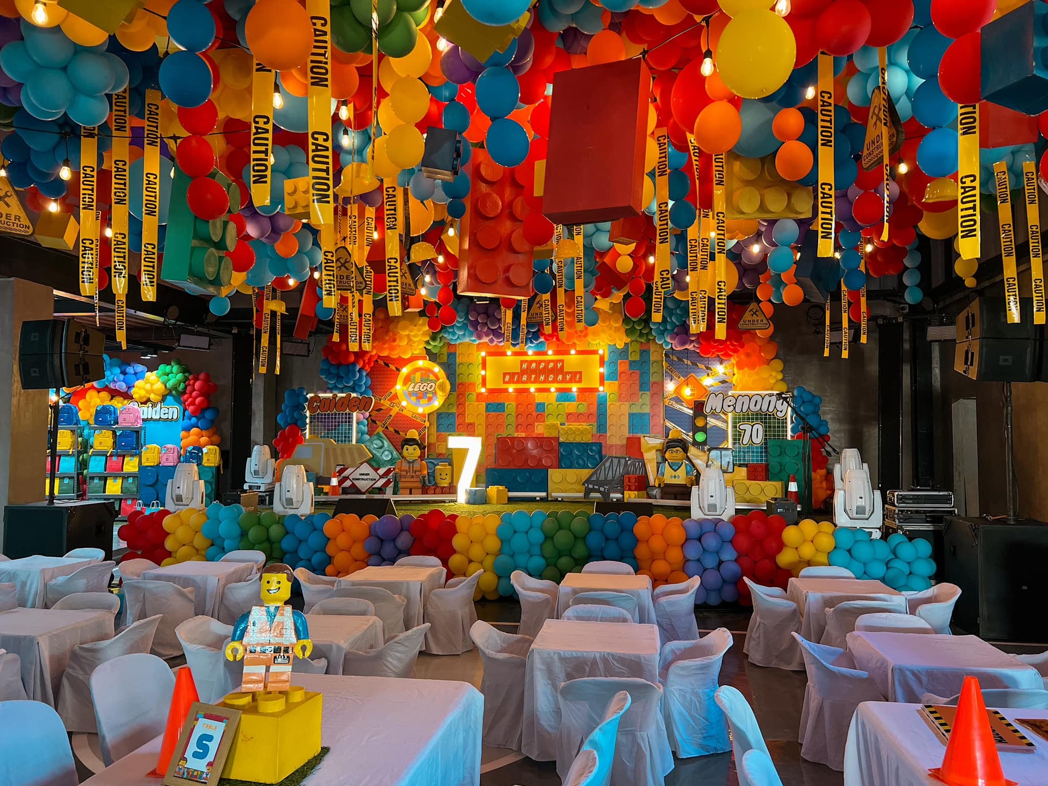 LEGO-themed birthday party