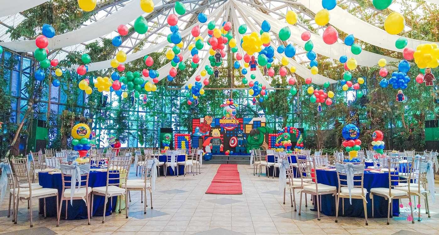 Kiddie-Party's LEGO-themed birhday event.