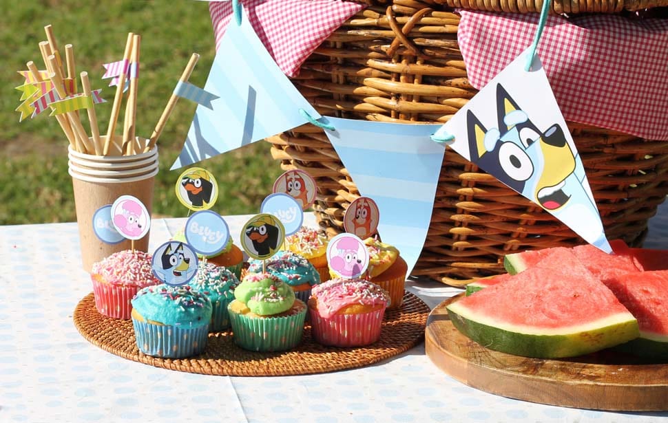 Bluey DIY bunting