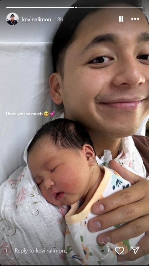 Kevin Alimon and daughter Hawhaw