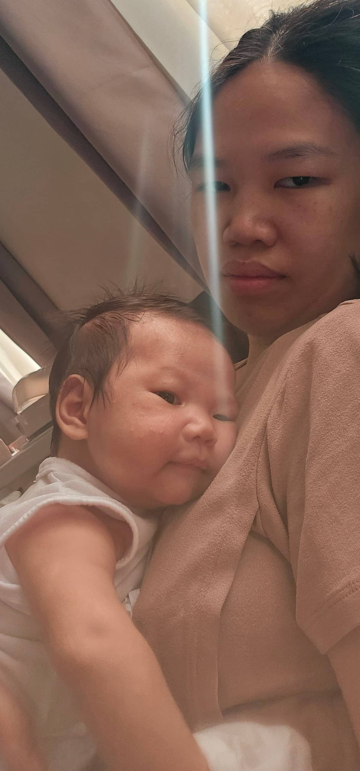 Mother and baby