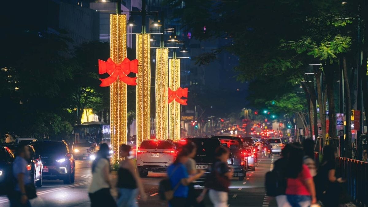 Bonifacio Global City BGC Christmas Lights 2024
