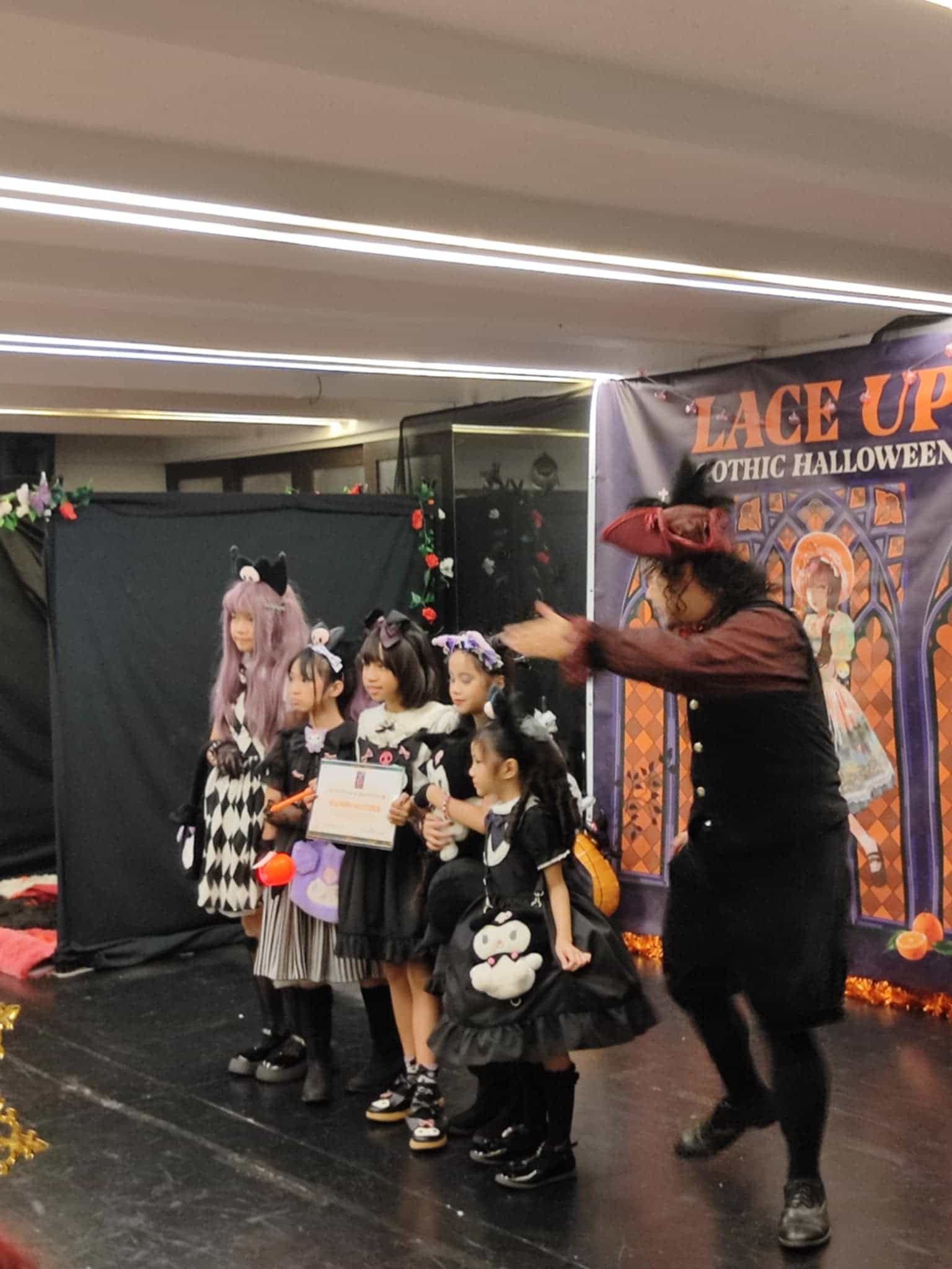 Beau in her fashion show