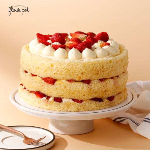 Flourpot Strawberry Shortcake