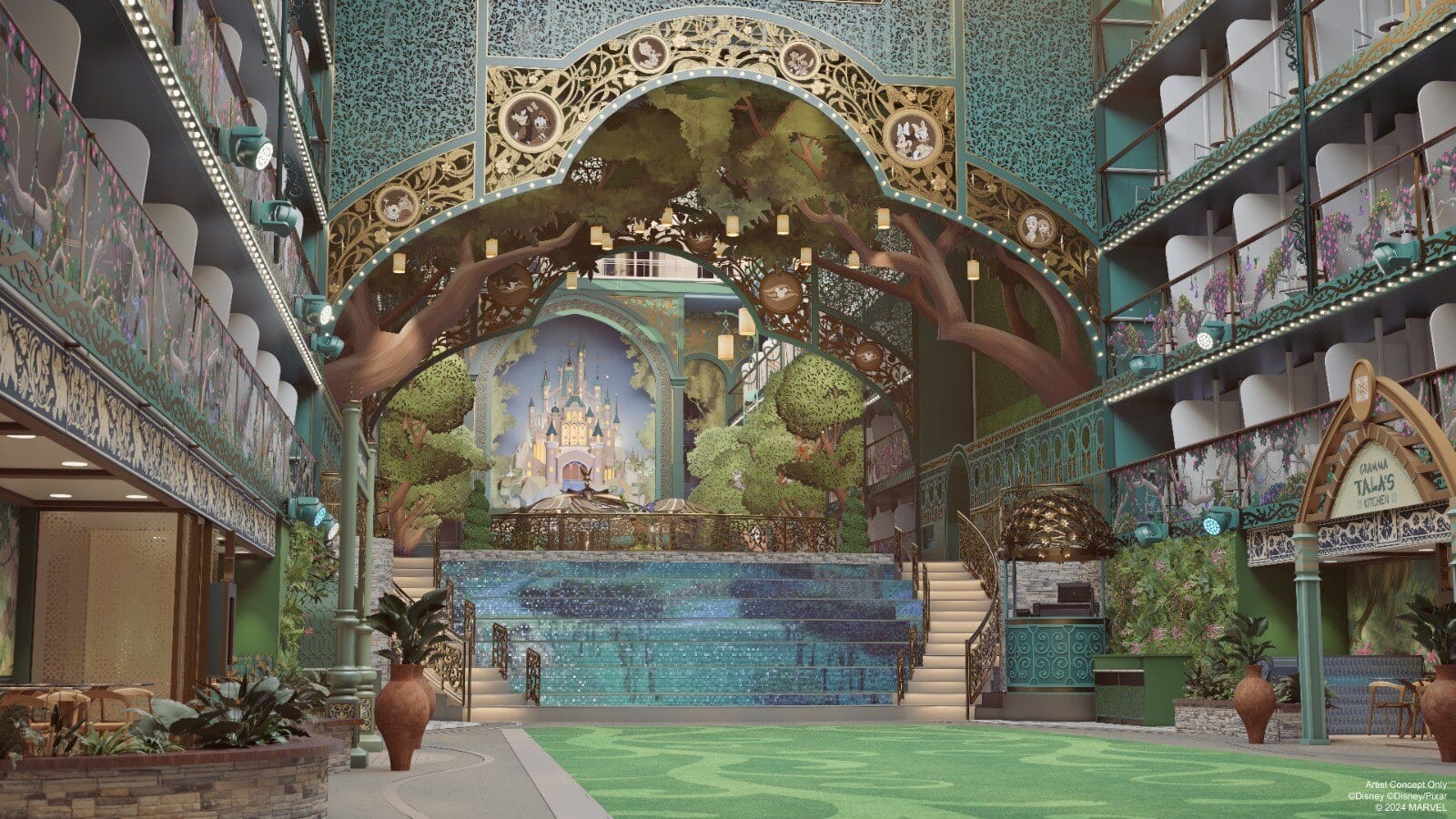 Disney Adventure Imagination Garden