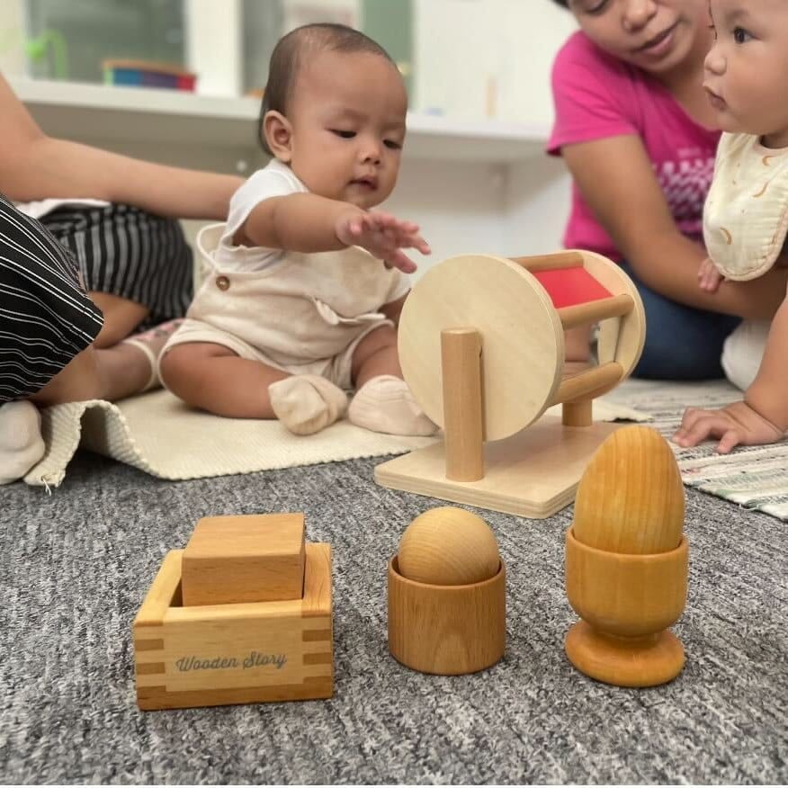  Kids Wood Play Cafe Montessori toys